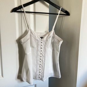 White lace cami from The Kooples